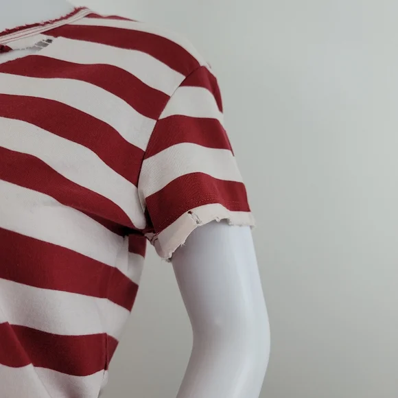 RtA Nicola 100% Cotton Distressed Tee - Picture 6 of 15